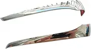 MEXWLOP Chrome Side Mirror Covers Strip Trim Car Styling Stickers, for Mazda, CX-5 CX5 2015 2016 Car Air Vent Trim(Mirror Strip 2 Pcs)