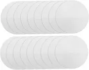 MUCKLILY 100pcs Sheets Chemical Experiment Paper Papers Filters Funnel Stainless Coffee Paper Organizer Press Qualitative Experiment Tools Laboratory Tools