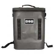 Bob The Cooler - 25L "The BRO" Backpack Soft Cooler - Fits 30 12oz cans.(Grey)
