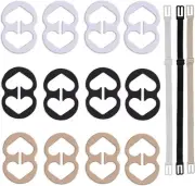 Bra Strap Clips, Clips to Make Racerback, Holders for Slip,...