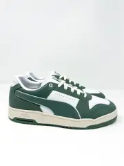 Puma Men's Slipstream Lo Lace Up Sneakers White/Green 13 US
