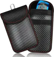 Upgraded Faraday Bag for Key Fob (2 Pack),Premium Faraday Key Fob Protector– ...