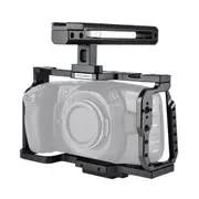 Video Camera Cage Stabilizer For Dji Bmpcc 4K - Black Handle