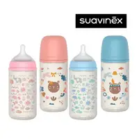 在飛比找momo購物網優惠-【suavinex】蘇維妮 新生兒適用玻璃寬口奶瓶_240M