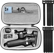 iulrtba Case for DJI Osmo Mobile 7P/7, Portable Storage Bag, Travel Bag for DJI OM 7/7P Gimbal Stabilizer Accessories