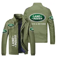 在飛比找蝦皮購物優惠-Land Rover LOGO夾克車店工作服歐美休閒加大尺碼