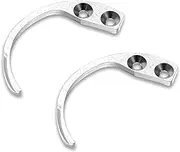 2pcs Portable Hard Steel Hook Tool, Manual Security tag Remover Key, Handheld Hard Tag Hook Tool for EAS Detacher Clothes Shoes Tag Pins Hard Tags