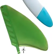 Paddleboard Replacement Fin - Flexible Paddleboard Surfing Fins Paddle Board Accessories,Practical Longboard Fins Stand up Paddle Board Fin with Screws for Water Sports Boards