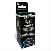 Fritz Aquatics 6 in 1 Aquarium Test Strips - 100 Strips (FR04010)