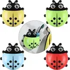 With Suction Cup Kitchen Bathroom Ladybug Shaped Toothbrush Toothpaste Holder