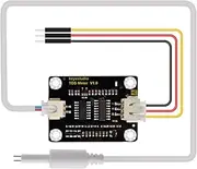 KEYESTUDIO Analog TDS Sensor Water Conductivity Sensor for Arduino UNO R3, MEGA 2560, Liquid Detection Water Quality Monitoring Module DIY TDS Online Monitor with 2 Probes
