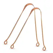Copper Tongue Cleaner (Pack of 2) :An Anti-Microbial Tongue Cleaner