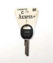 Hillman Axxess+ Cassette C 8R Blank Key Sold Each