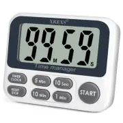 Digital Kitchen Timer, Magnetic Countdown Up Cooking Timer Clock with Large L...