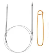 40" Circular Knitting Needles US 9/5.5mm Needles 5.51" Stainless Steel