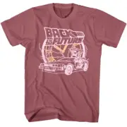 Back to The Future Clocktower Lightning Men's T Shirt