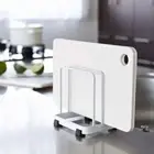 Stainless Steels Layered Cutting Board Rack Dish Drying Shelf for Kitchen