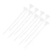 25pcs Marker Cable Zip Ties, 10 Inch Self-Locking Labels Zip Tie Wraps, White