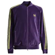 [Needles] Needles Side-stripe Velour Track Jacket XS PURPLE