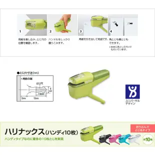 【CHL】KOKUYO 新型無針釘書機 SLN-MSH110 日本文具大賞 免針 省力型 環保 可釘10張