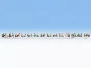 Passengers without Legs (30) Mega Economy HO/OO Figure Set Noch 16050