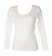 RAGNO women's shirt long sleeves pure cotton thread Scotland article 028199