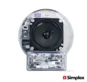 SIMPLEX 49HFV-APPLC Ceiling Mount Speaker/strobe FA P2
