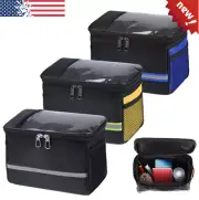 Bike Handlebar Bag Waterproof Bicycle Front Basket Bag Pack Foldable Phone Bag