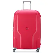 Delsey Clavel 83 cm 4-Wheel Expandable Suitcase - Magenta (Recycled Material)