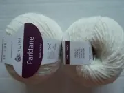 Berlini Parklane wool blend roving yarn, Blanche, lot of 2 (163 yds each)