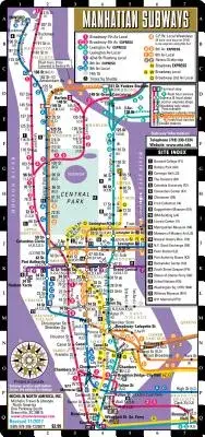 在飛比找博客來優惠-Streetwise Manhattan Bus Subwa