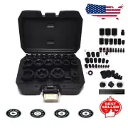 19-Pc E-Torx Plus Socket Set with Chrome Vanadium Steel & Powder Coat