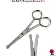Pet Dog Cat Ear Nose Scissors With safety Round Tips Grooming Animal Groomer