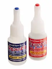 RapidFix Adhesive System 2x 25ml Dual Welding Powder Quick Drying 7121100
