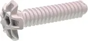 Foot (Front) Compatible with/Replacement Part for Bosch Siemens 00631221 Built-in/Dishwasher (Description)