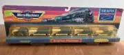 Micro Machines 6470 1:87 Galoob Lines American Passenger Train w/5 Car & Track