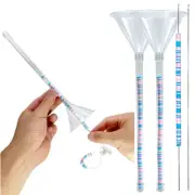 2Pcs Beading Funnel with Beading Needles for Jewelry Making Clay Bead Spinner