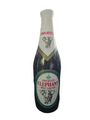 Vintage Imported CARLSBERG ELEPHANT Malt Liquor 5ft Inflatable Bottle Rare