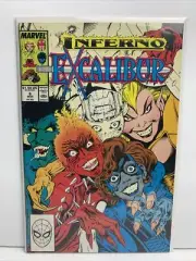 EXCALIBUR #6 - 1988 Marvel Comic