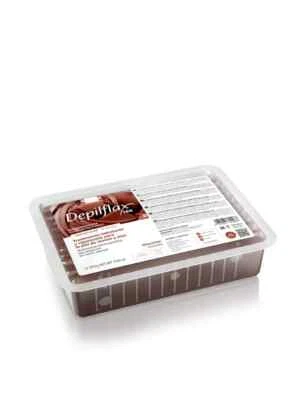 Depilflax 100 chocolate paraffin (500 g) kerosene wax moistrurizing treatment