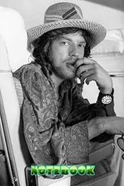 Notebook : Mick Jagger The Rolling Stones Notebook Diary For Any Occasion , Thankgiving Notebook , Home or Work Vol #70