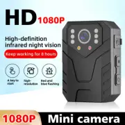 Mini Police Body Camera Video Voice Recording 1080P HD Security Cam Night Vision