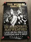 Oscar De La Hoya vs Floyd Mayweather Original HBO PPV/GB promotional Poster
