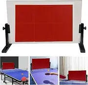 Table Tennis Return Board,Professional Table Tennis Return Board,Adjustable Angle,with Bottom Bracket and Stabilizing Screws