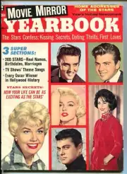 MAG: MOVIE MIRROR YEARBOOK-1960-ELVIS-DORIS DAY-SOUTHERN STATES PEDIGREE-fn ...