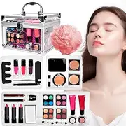 Professional Makeup Kit - Full Makeup Kit - Professional Beauty Tools With Cosmetic Bags | Complete For Women | Face Make Up Accessories For Beginners | All In Gift Set Girls