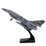 1/100 Scale J-10 Diecast Aircraft Airplane Model Military Combat Fighter W/Base