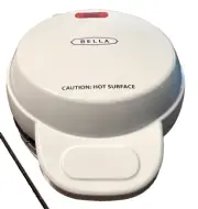 Bella Mini Donut Maker Non-Stick Easy Compact Design Makes 3 Donuts