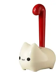 Lint Roller | Pet Hair Removal Tool | 60-Sheet Sticky Roller | Cat Design Lint Remover with Long Handle | Portable Sticky Roller for Hair and Lint Remover on Clothes, Furniture, and Home Use