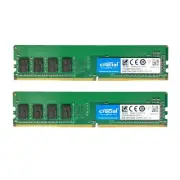 Crucial 16GB 2X8GB DDR4 PC4-21300 2666MHz Desktop Memory DIMM Ram CT8G4DFS8266